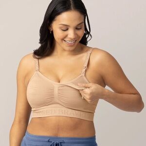 Kindred Bravely Women's Sublime Pumping + Nursing Hands Free Bra - Beige L